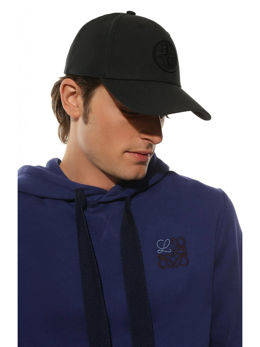 Бейсболка Stone Island Черная