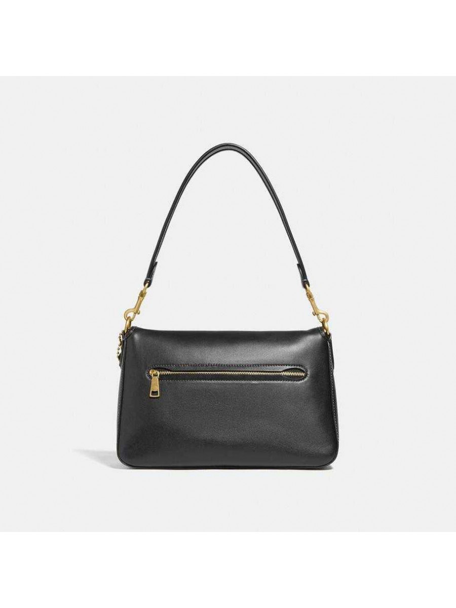 Сумка Coach Soft Tabby Shoulder Bag (Brass/Black)
