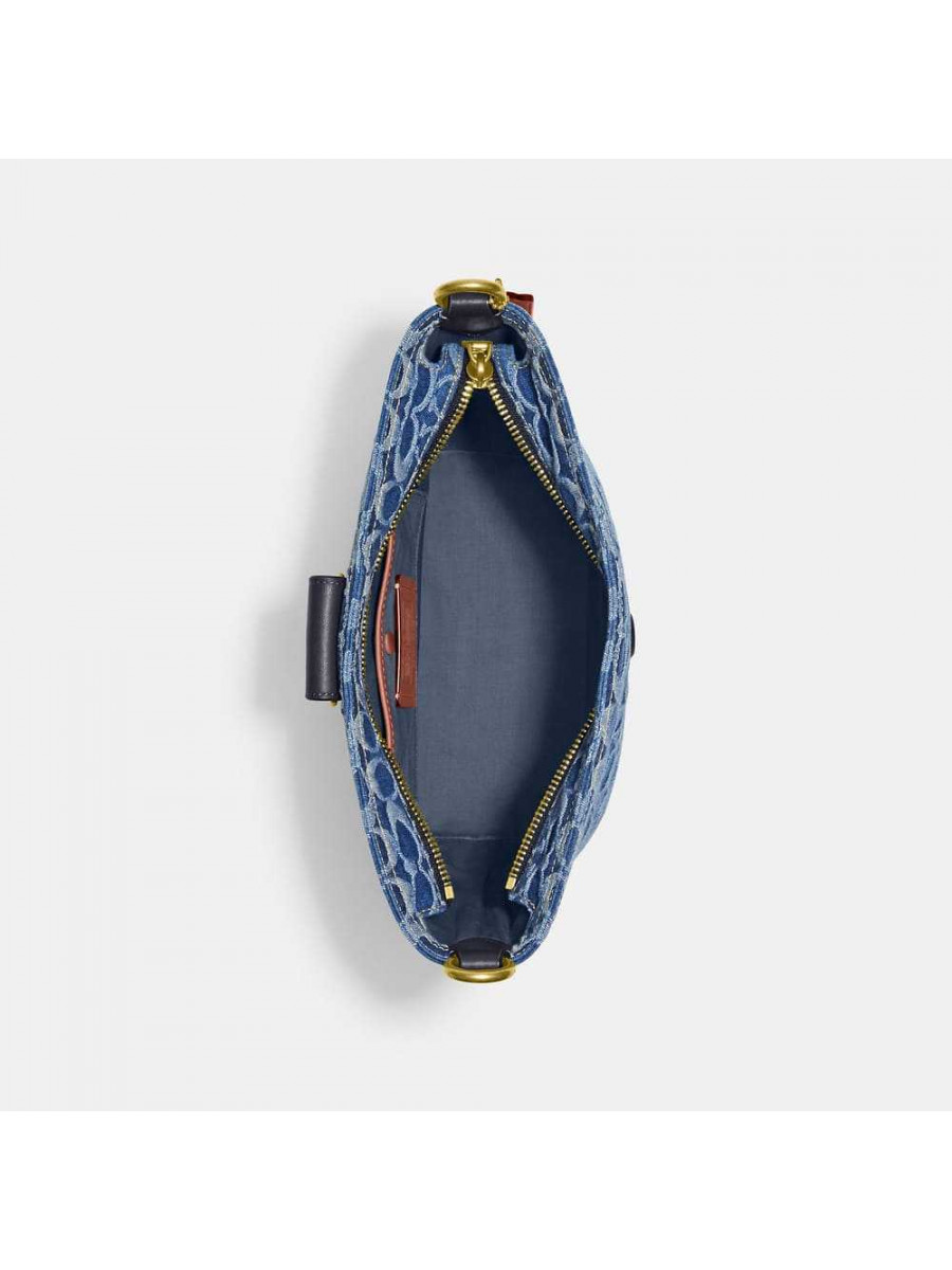 Сумка Coach Tali Bucket Bag In Signature (B4/Indigo Midnight Navy Multi)