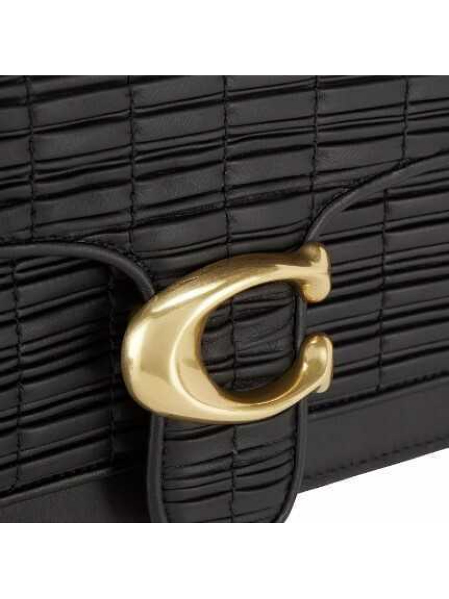 Сумка Coach Tabby Shoulder Bag 26 With Pleating (Brass/Black)