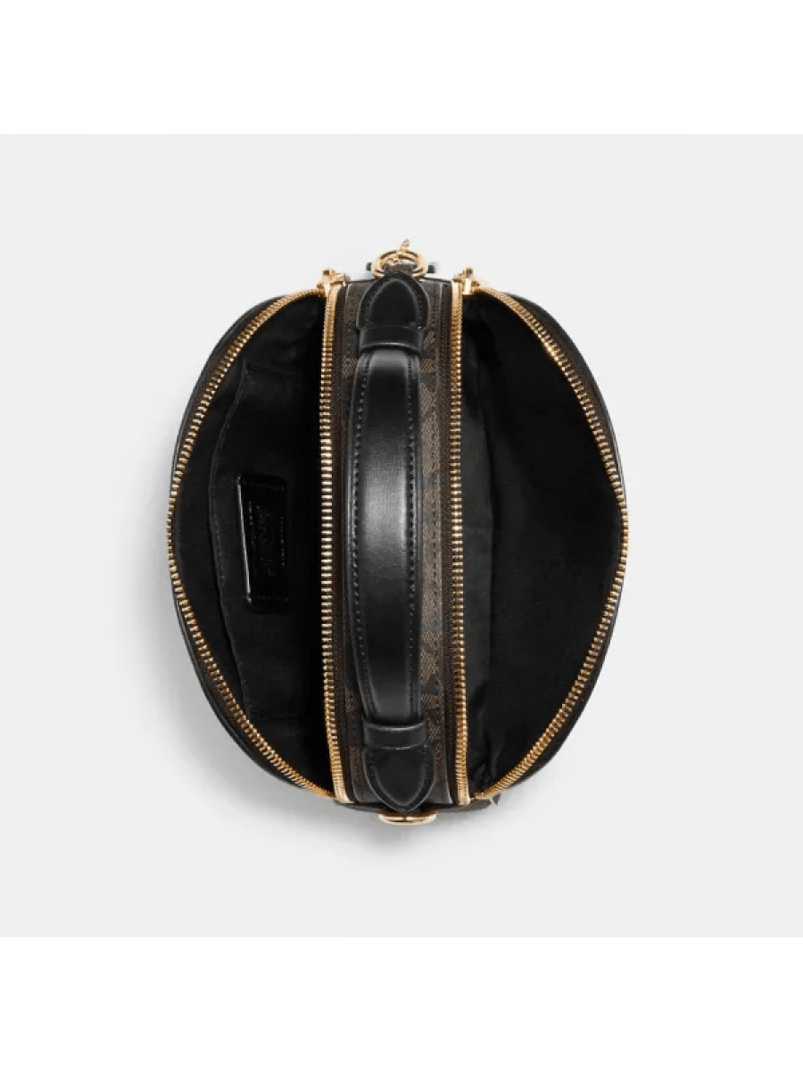 Сумка Coach Serena Satchel In Signature Canvas (Brown/Black)