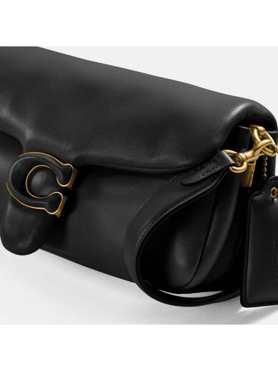 Сумка Coach Pillow Tabby Shoulder Bag 26 (Black/Brass)