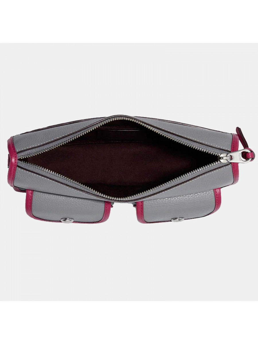 Сумка Coach Pennie Crossbody With Coin Case – Granite Multi