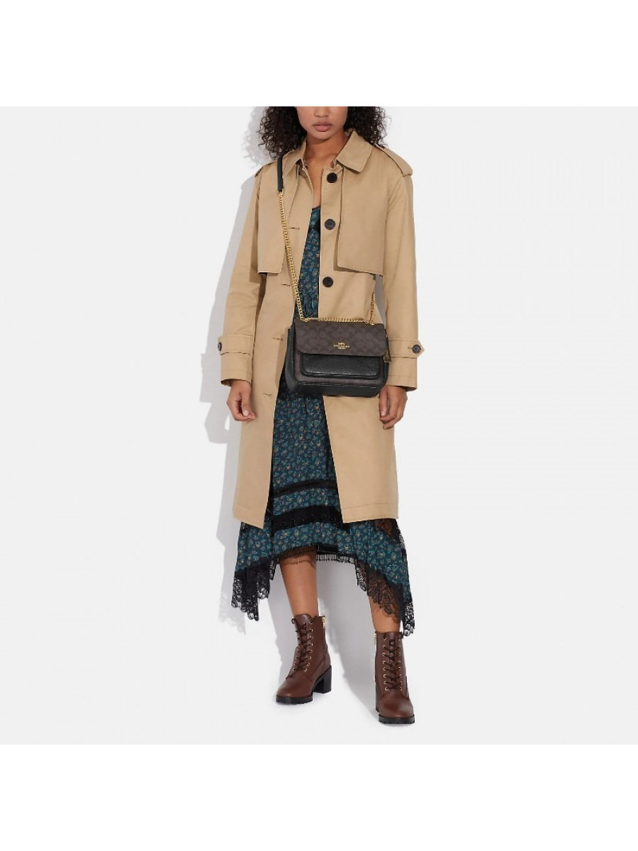 Сумка Coach Klare Crossbody In Signature Canvas - Brown
