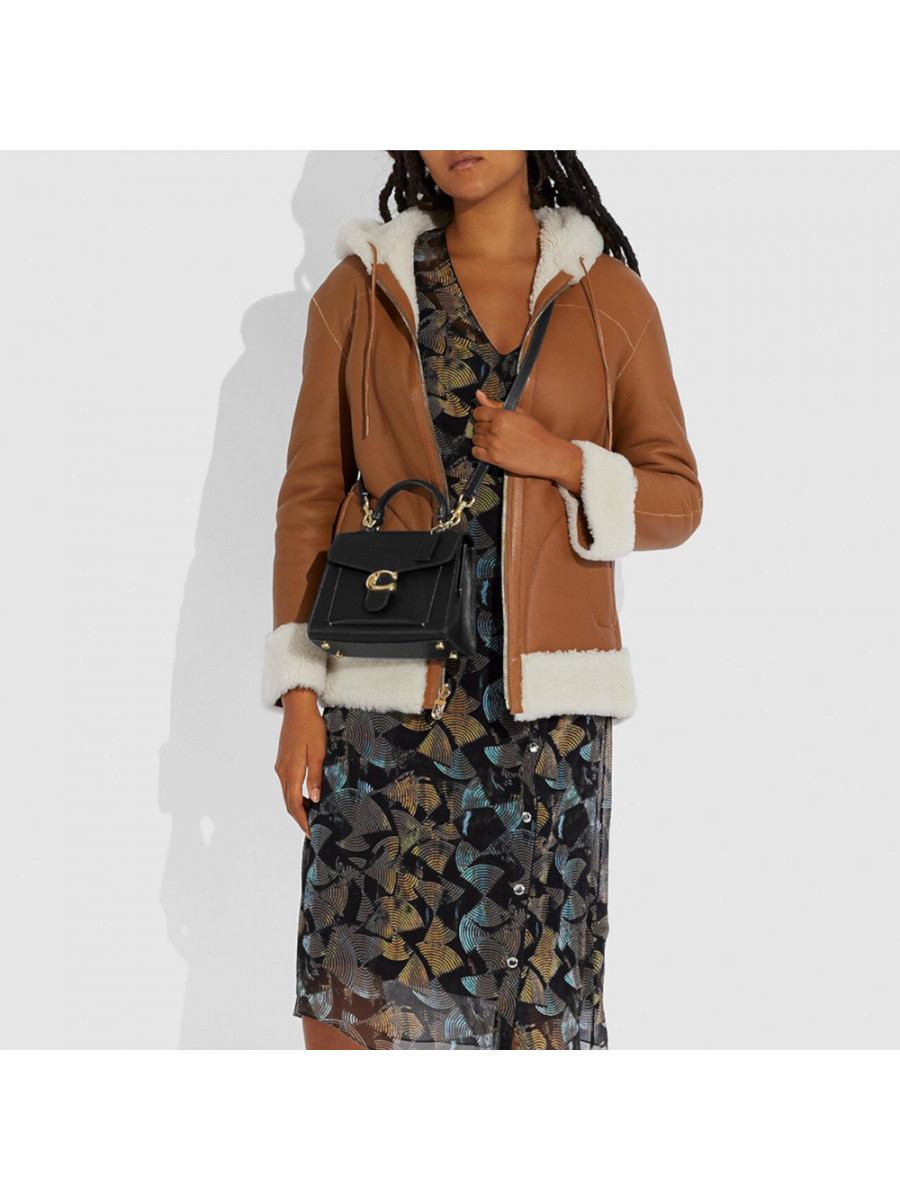 Сумка Coach Tabby Top Handle 20 In Mixed Leather