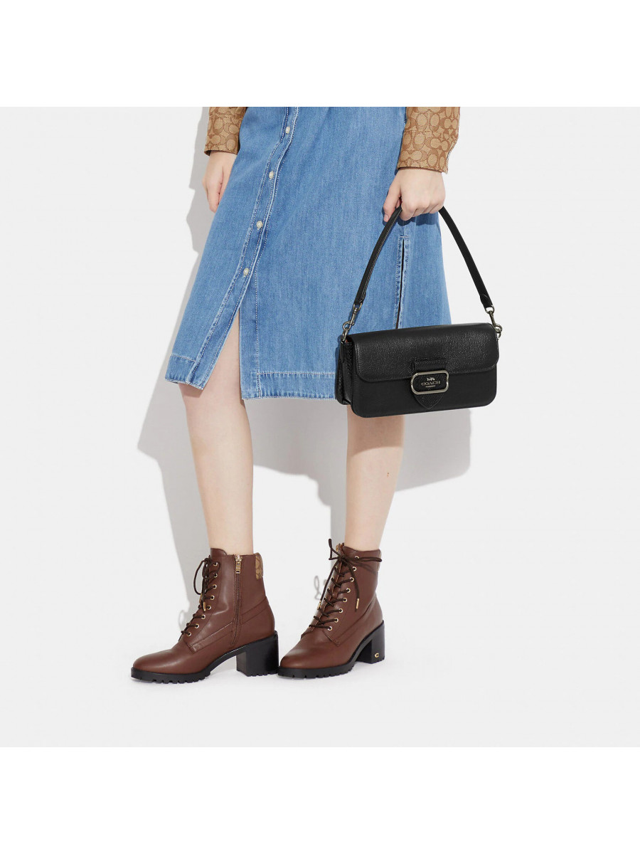 Сумка Coach Morgan Shoulder Bag - Gunmetal/Black Multi