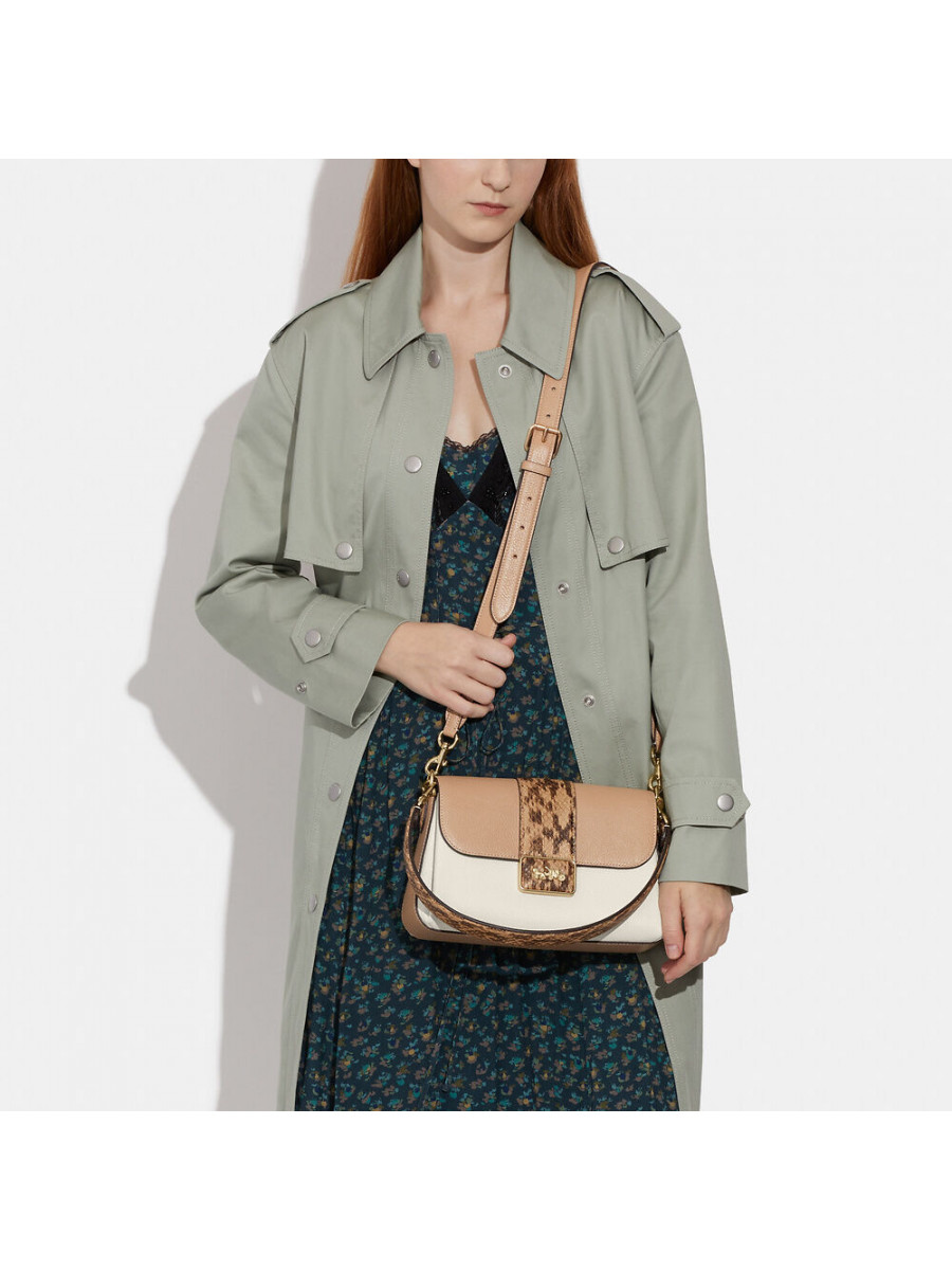 Сумка Coach Grace Shoulder Bag In Colorblock - Tapue Multi