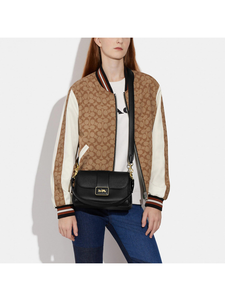 Сумка Coach Grace Shoulder Bag - Gold/Black