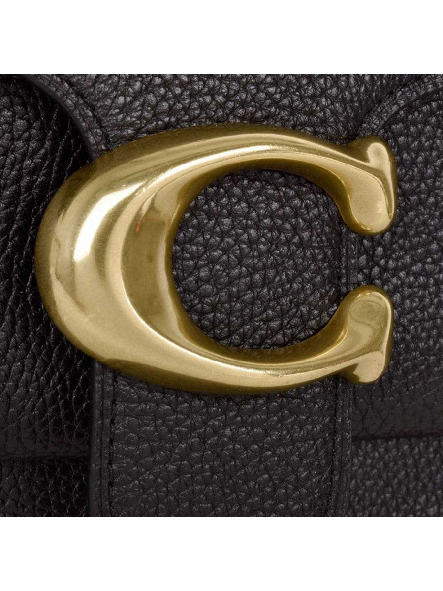 Сумка Coach Tabby Shoulder Bag 26 (Brass/Black)(Золото)