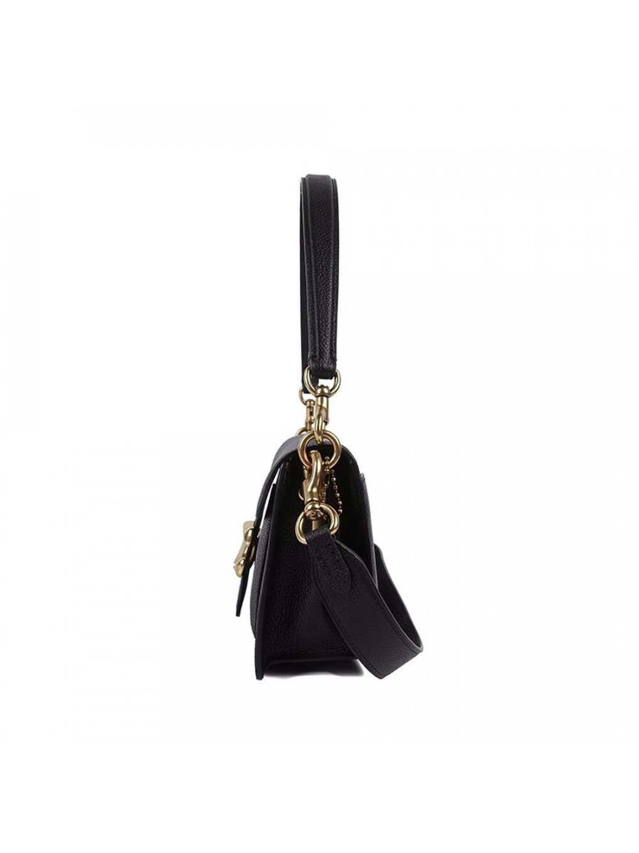 Сумка Coach Tabby Shoulder Bag 26 (Brass/Black)(Золото)