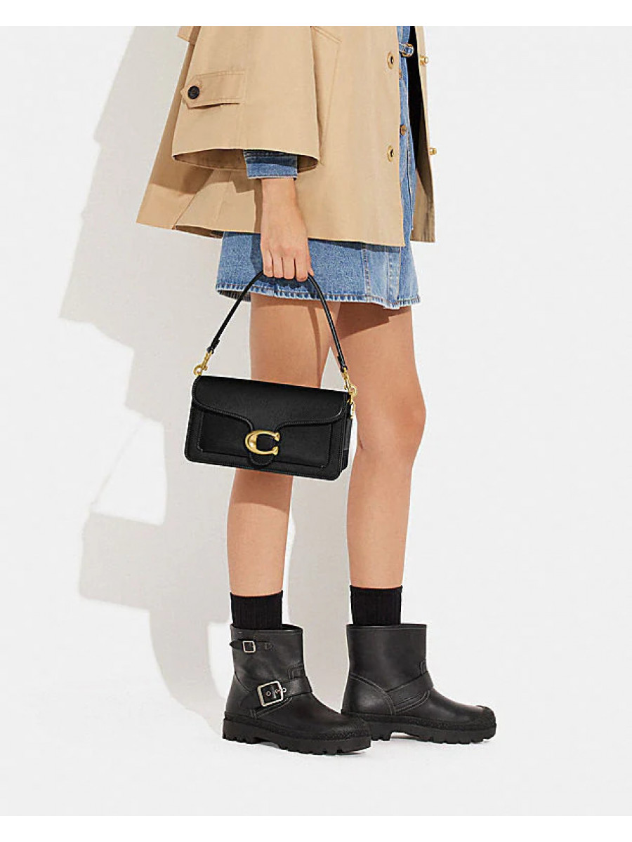 Сумка Coach Tabby Shoulder Bag 26 (Brass/Black)(Золото)