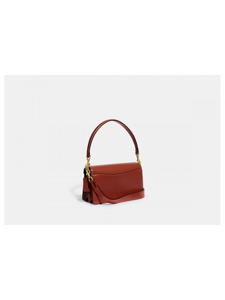 Сумка Coach Tabby Shoulder Bag 26 In Signature Canvas - Brass/Tan/Rust