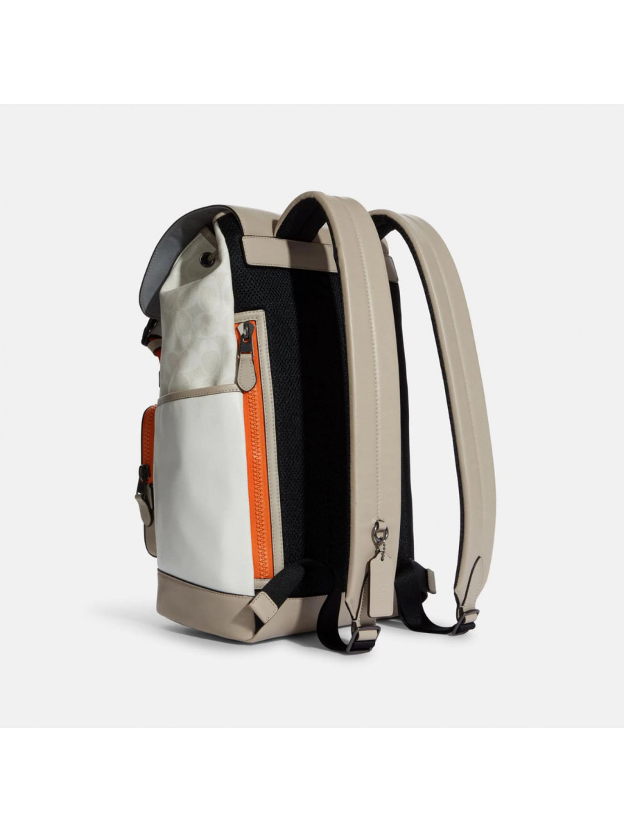 Рюкзак Coach Track Backpack (Chalk Bone Multi)