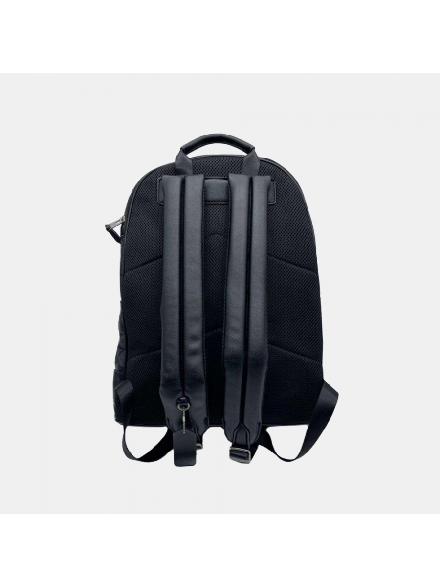 Рюкзак Coach Snoopy Court Backpack In Signature Canvas With Patches – Charcoal/Black