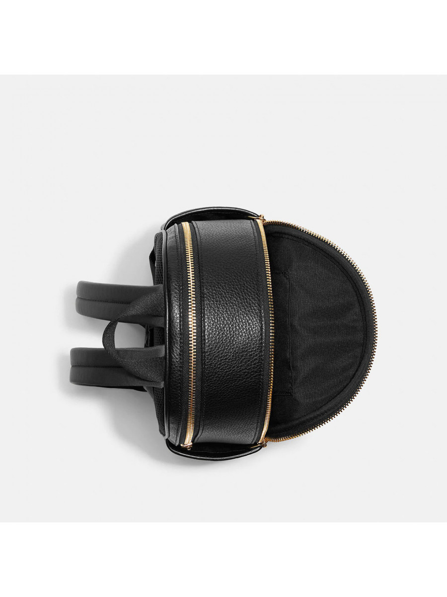 Рюкзак Coach Mini Court Backpack - Gold/Black