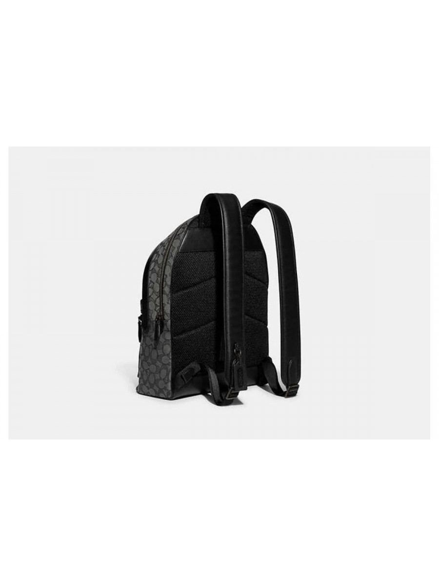 Рюкзак Coach Charter Backpack In Signature Jacquard - Charcoal/Black