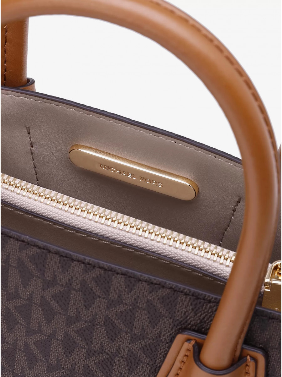 Сумка Michael Kors Mercer 30F8GM9M6B BROWN Small