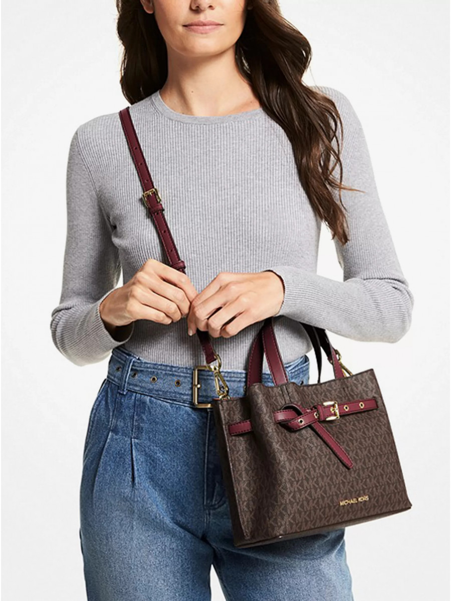 Сумка Michael Kors Emilia 35H0GU5S1B CHERRY Medium