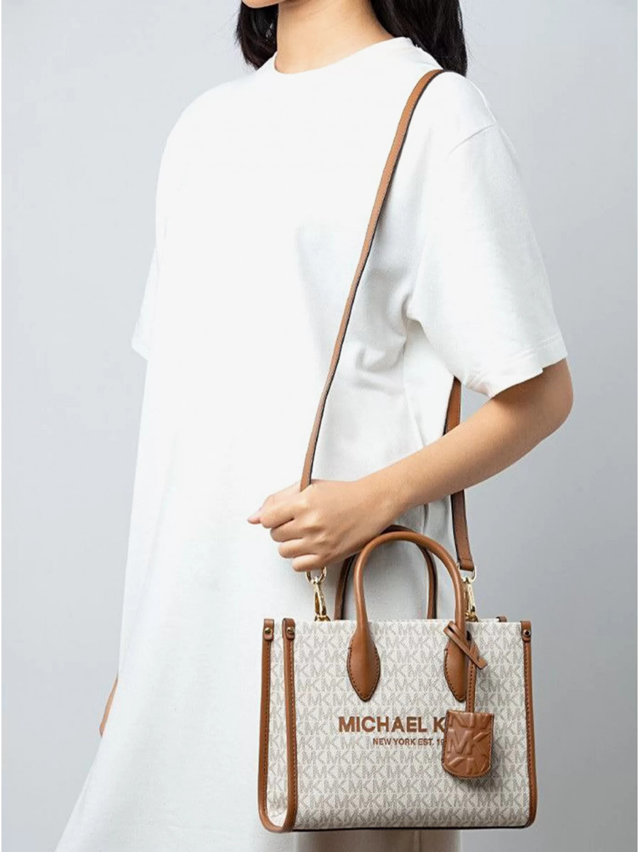 Сумка Michael Kors Mirella Crossbody 35F2G7ZC5B VANILLA Small