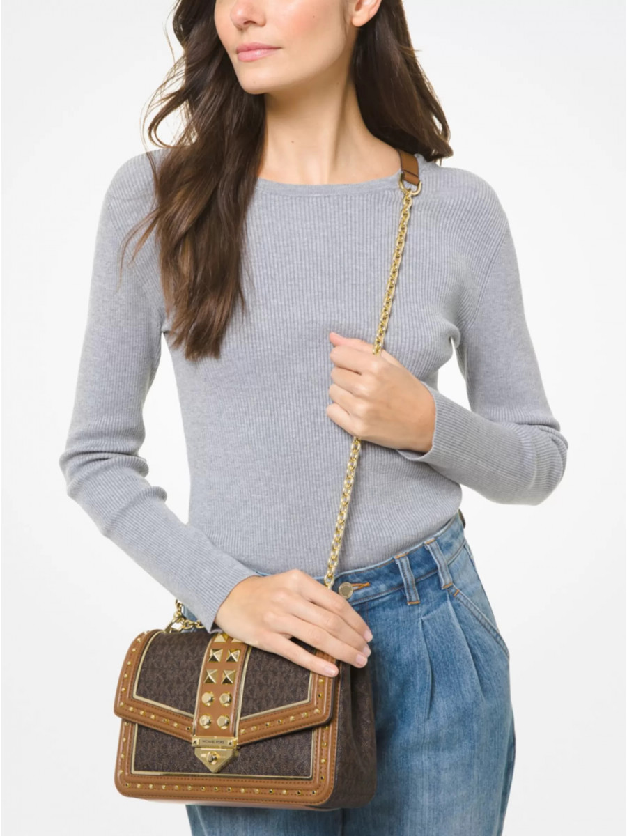 Сумка Michael Kors Soho 30S1G1SL1U BRN / ACORN Small