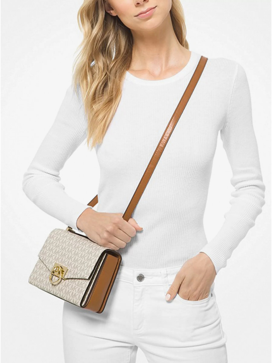 Сумка Michael Kors Hendrix 32F0G1HC0B WHITE Medium