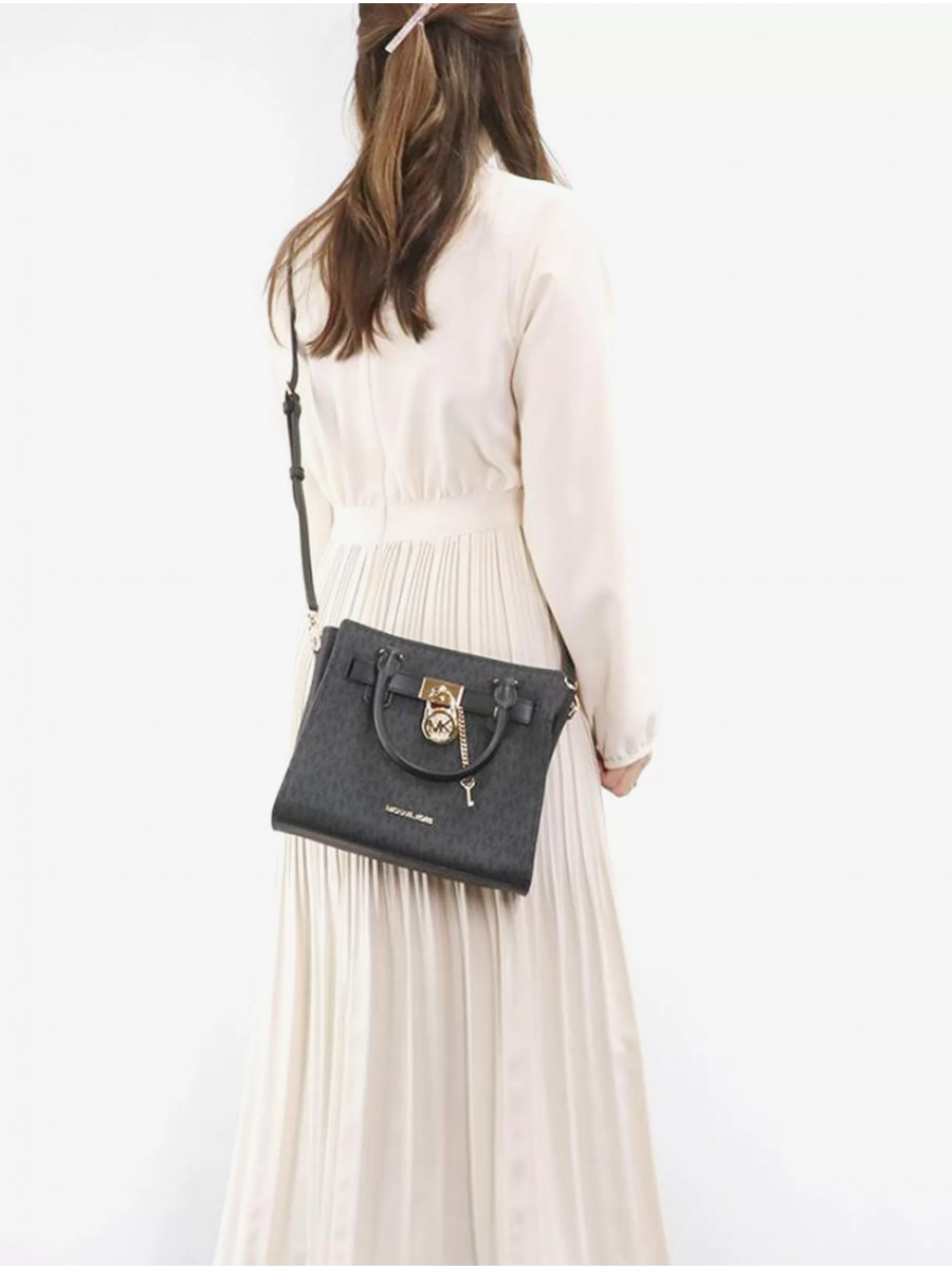Сумка Michael Kors Hamilton 35F1GHMS1B BLACK Medium