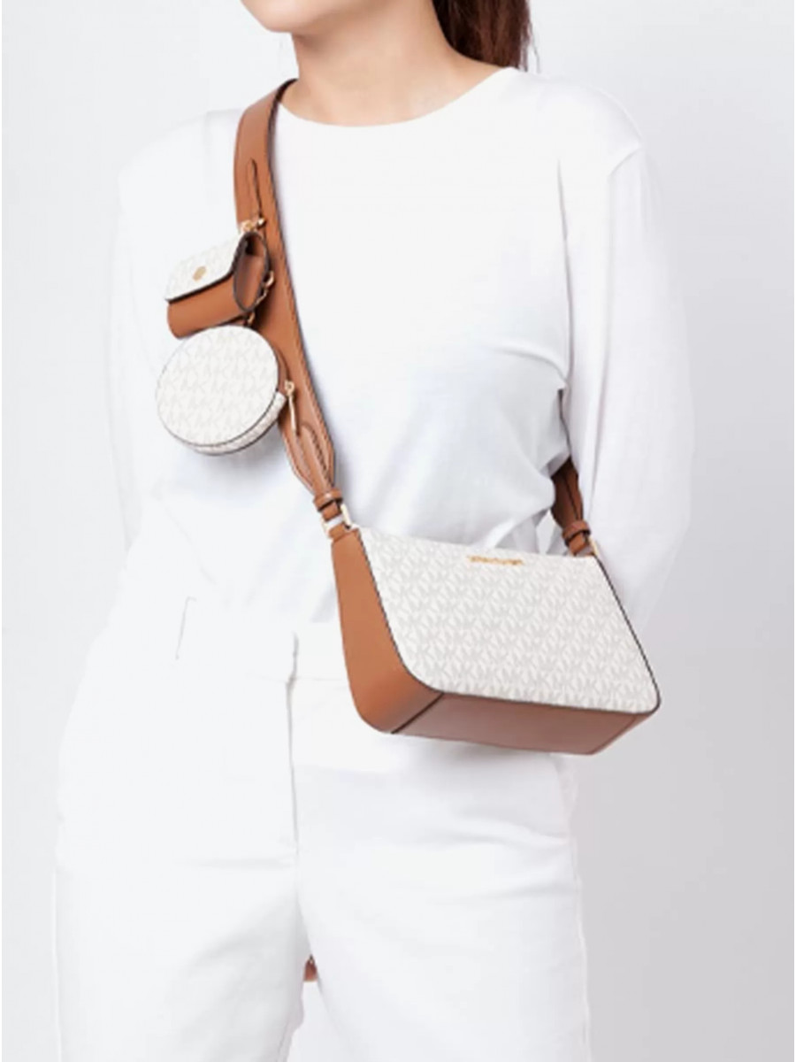Сумка Michael Kors Jet Set 35S1GTVC3B VANILLA ACORN Small