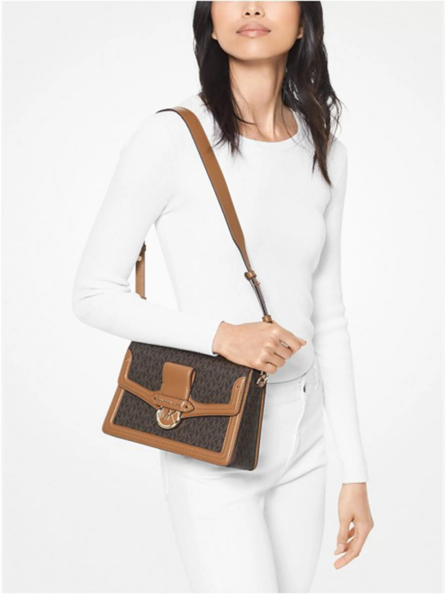 Сумка Michael Kors Jessie 30F9G16L2B BROWN ACORN Medium