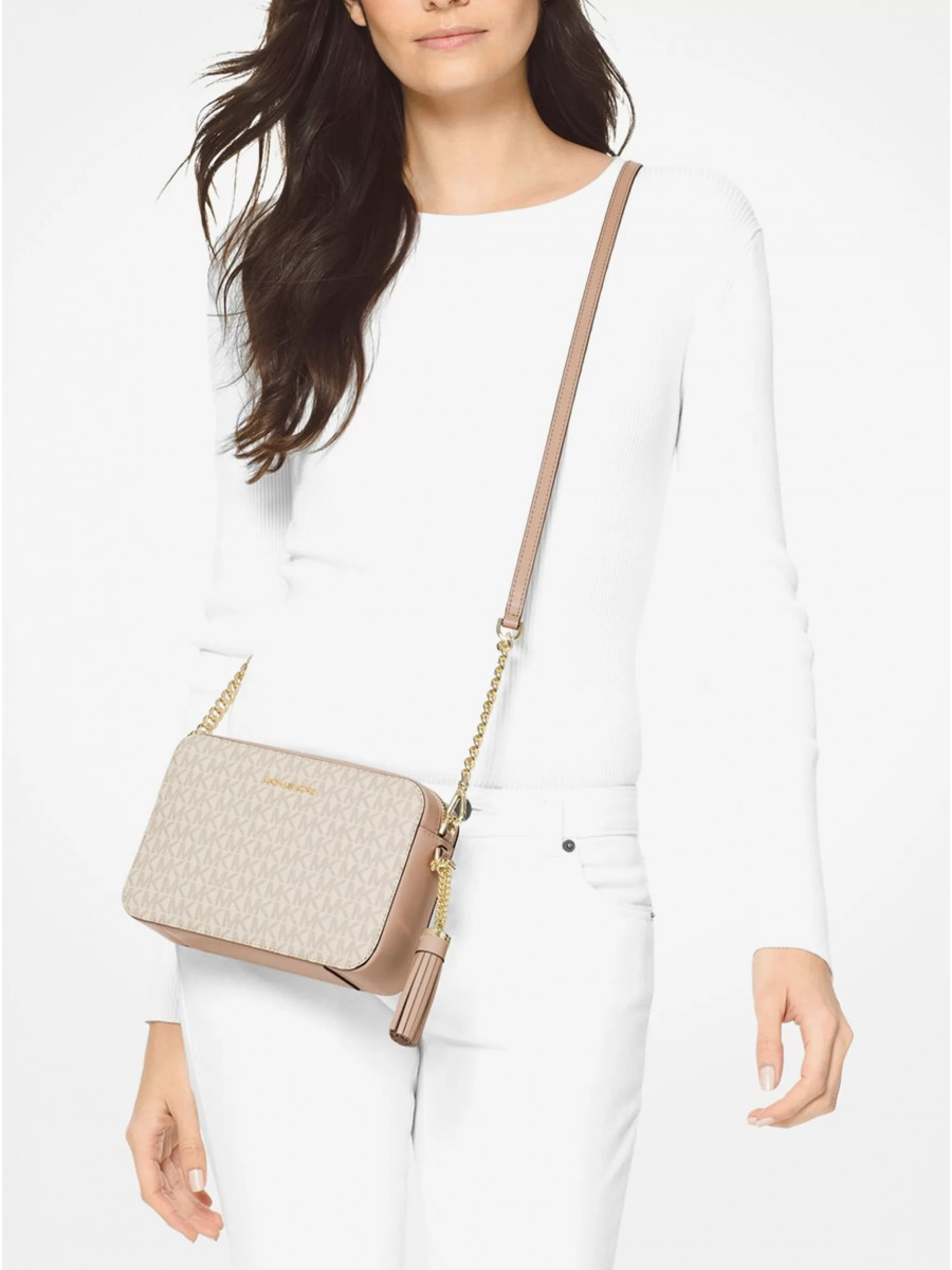 Сумка Michael Kors Jet Set Crossbody 32F8GF5M2B pink Small