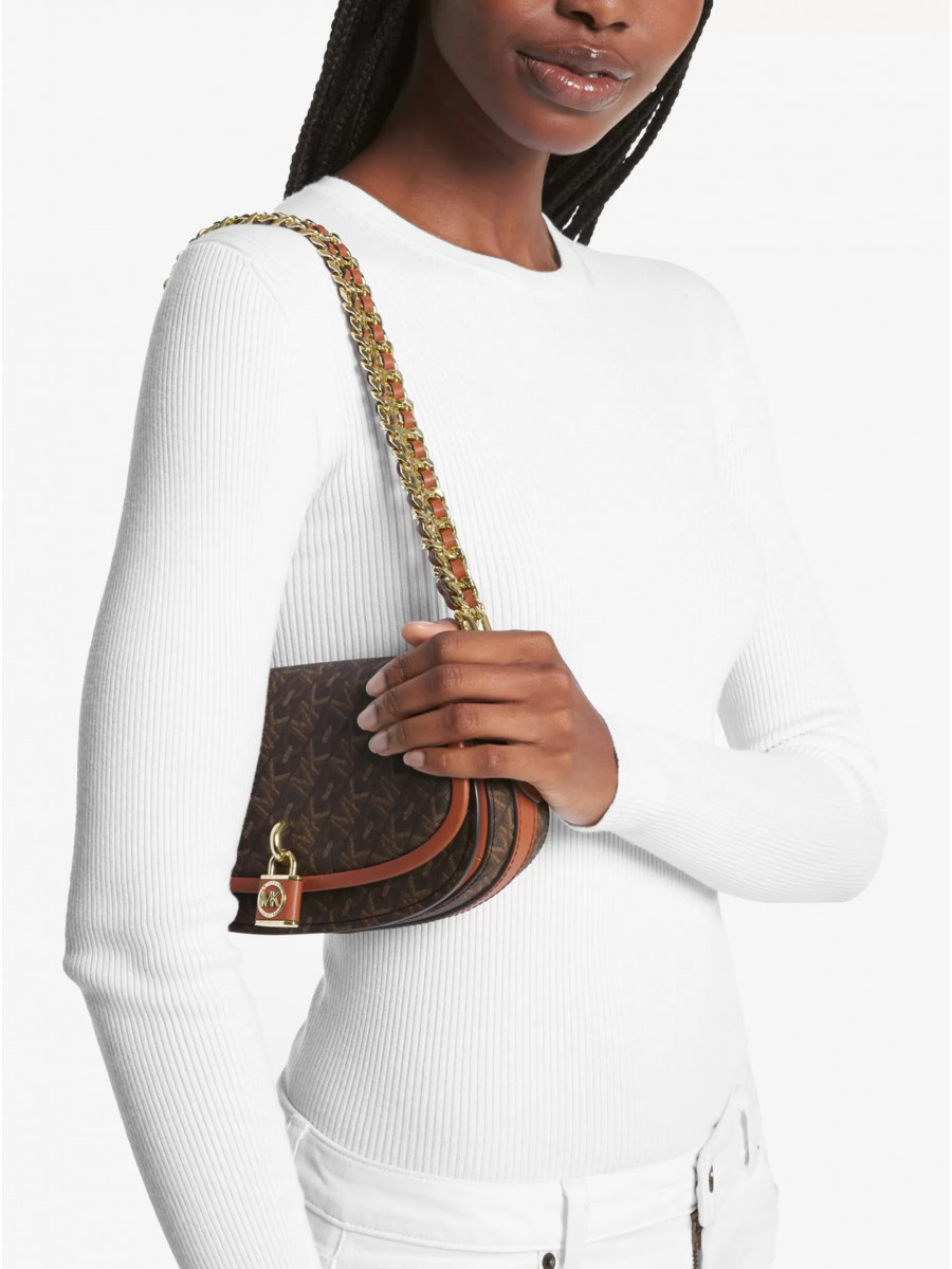 Сумка Michael Kors Mila 30H3GIMM1B Brown Small