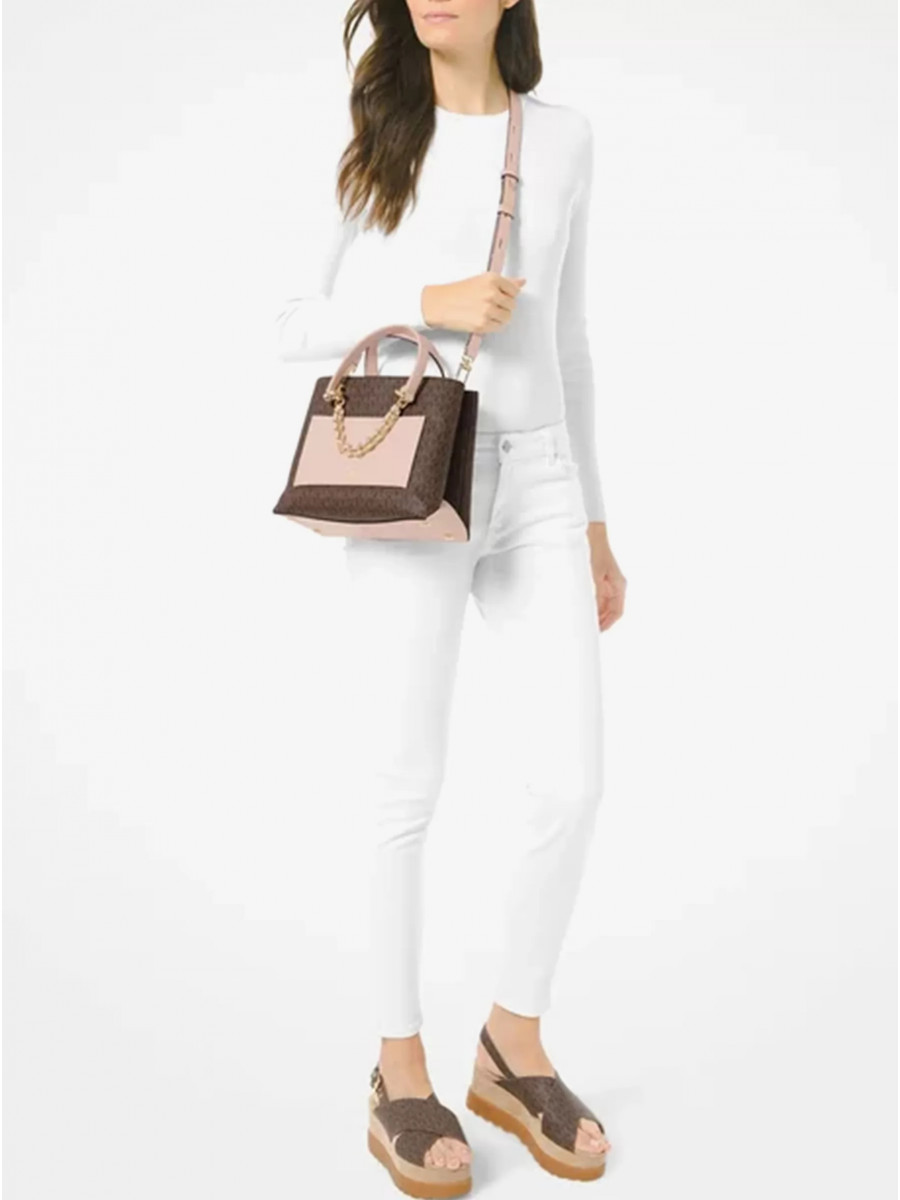 Сумка Michael Kors Cece Small 30S0G0ET2L ACORN/PINK Medium