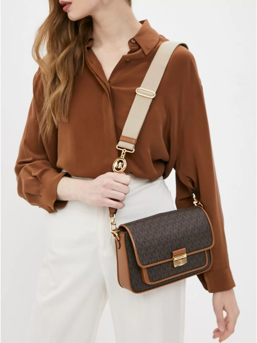 Сумка Michael Kors Bradshaw 30S1G2BM2B BROWN ACORN Medium