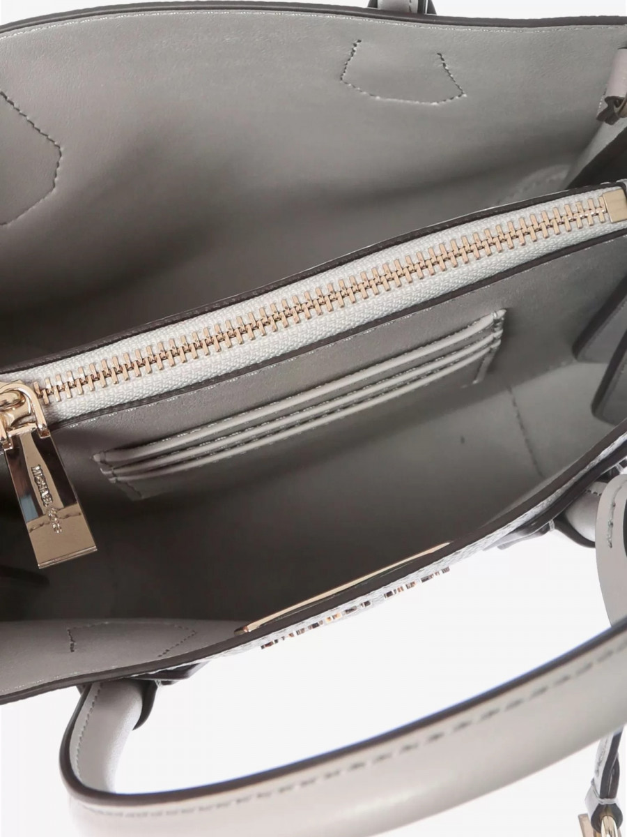 Сумка Michael Kors Mercer 30T8TM9M2L PEARL GRAY Small