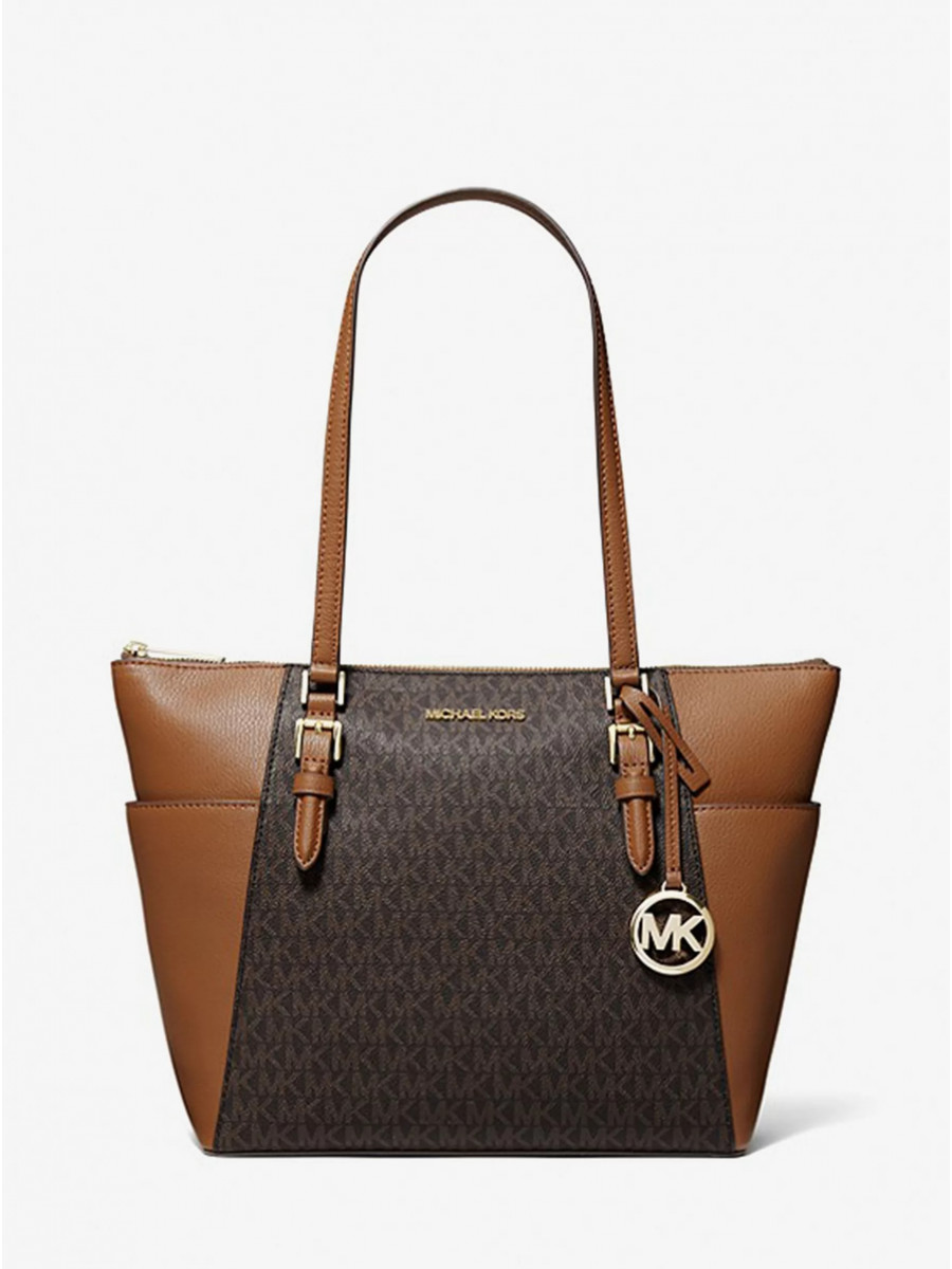 Сумка Michael Kors Charlotte 35T0GCFT3B BROWN ACORN Large Michael Kors