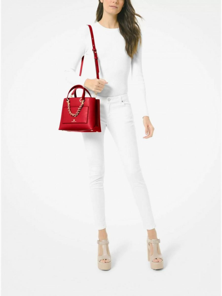 Сумка Michael Kors Cece Small 30S0G0ET2L RED Medium