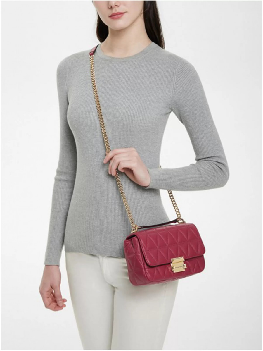 Сумка Michael Kors Sloan 30T8TSLL1T CHERRY Small