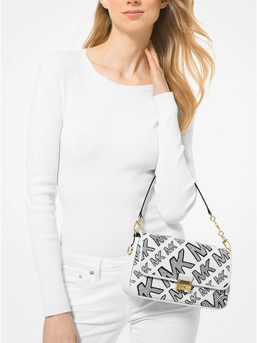 Сумка Michael Kors Bradshaw 30T1G2BL0B WHITE Medium