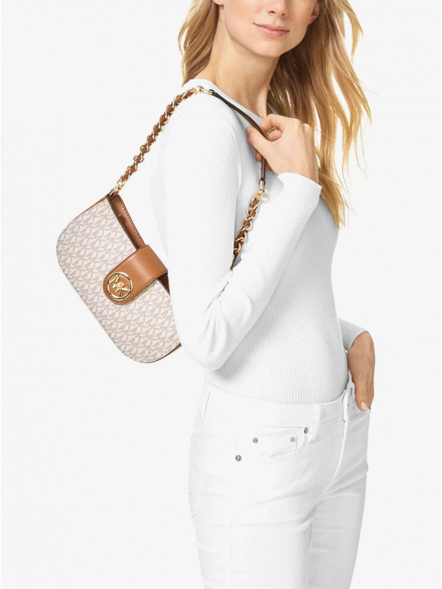 Сумка Michael Kors Carmen 32S0GNMU0B VANILLA ACORN Small