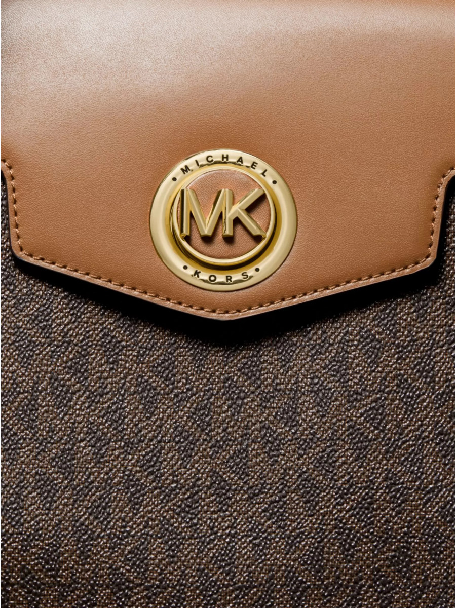 Сумка Michael Kors Carmen 30S0GNMS1B BROWN ACORN Small