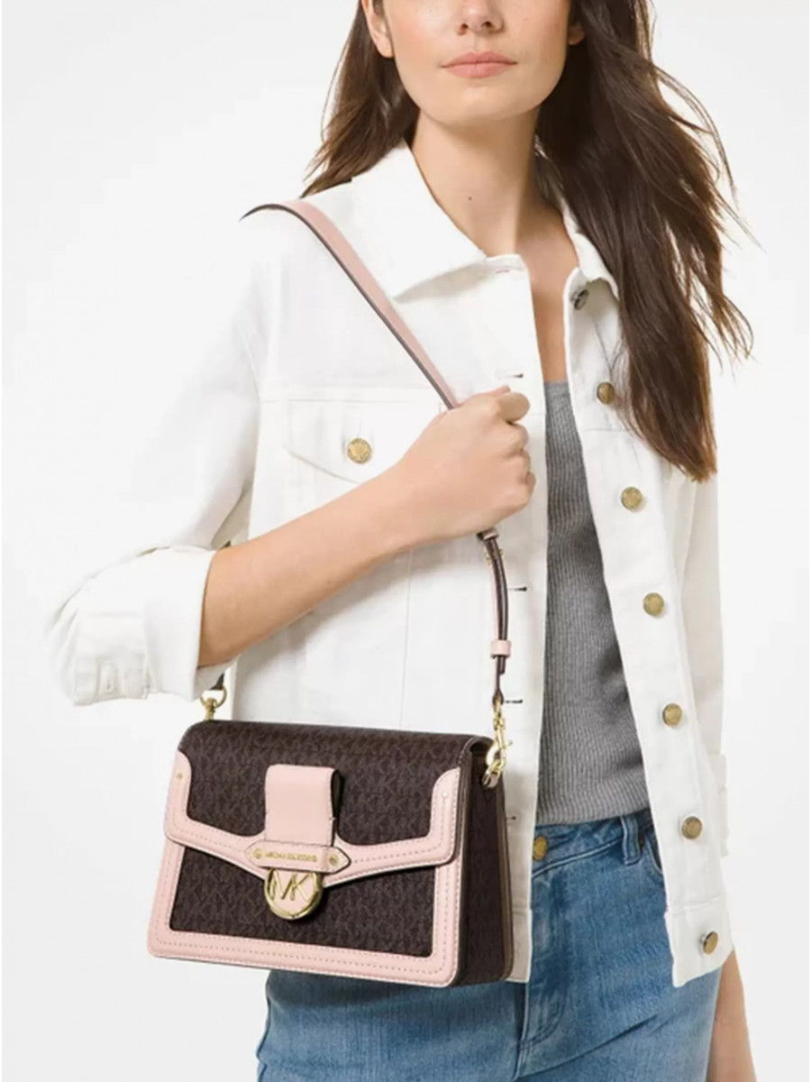 Сумка Michael Kors Jessie 30F9GI6L2B ACORN PINK Medium