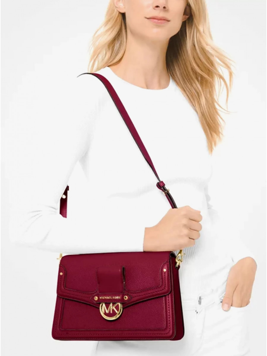Сумка Michael Kors Jessie 30F9GI6L2L CHERRY Medium