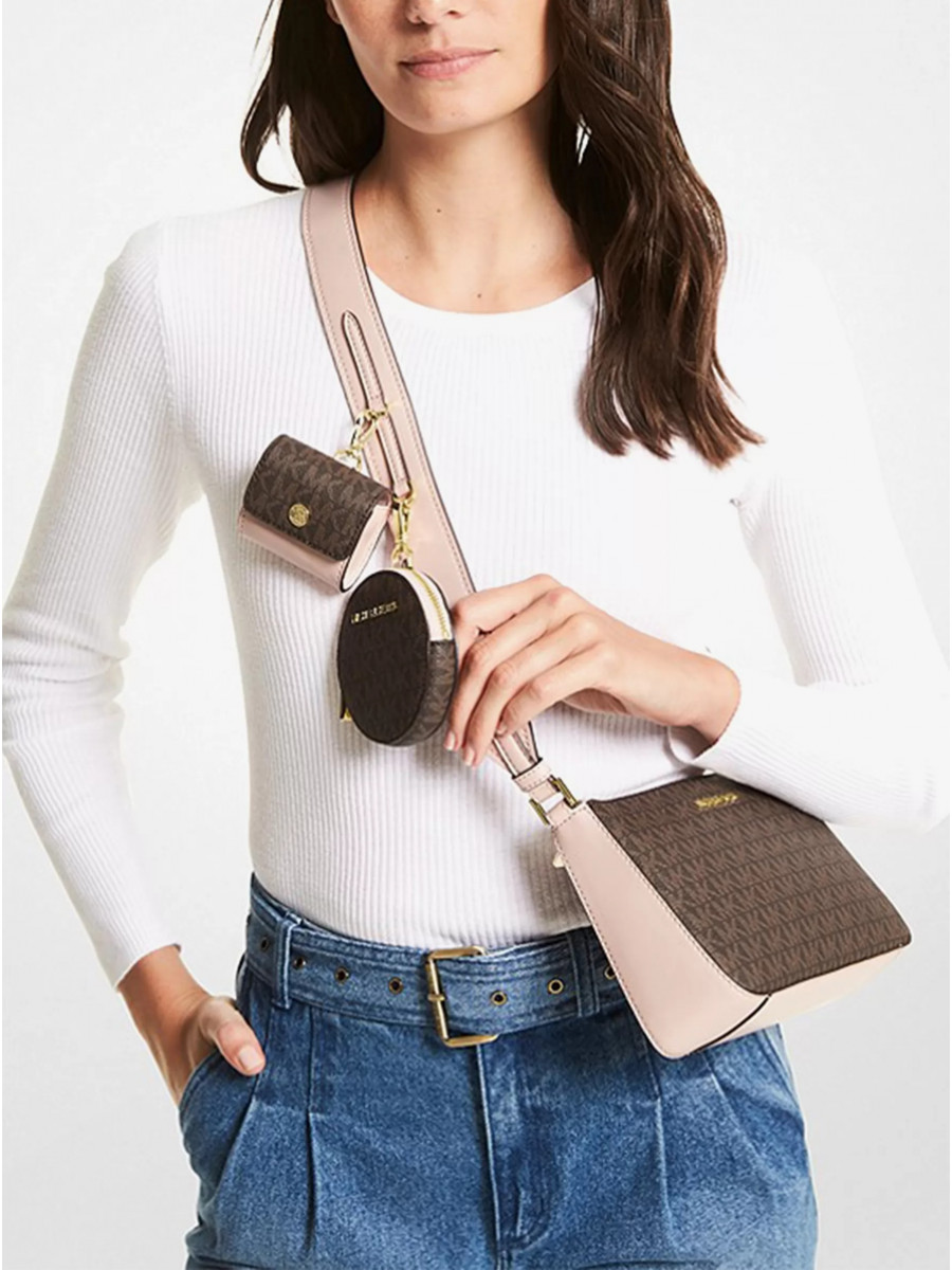 Сумка Michael Kors Jet Set 35S1GTVC3B ACORN PINK Small