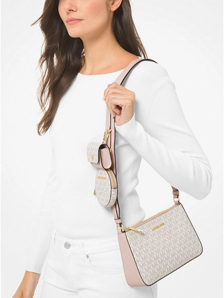 Сумка Michael Kors Jet Set 35S1GTVC3B VANILLA PINK Small