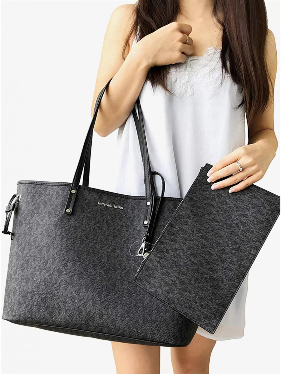 Сумка Michael Kors Jet Set Travel 35T8STVT9B BLACK Large