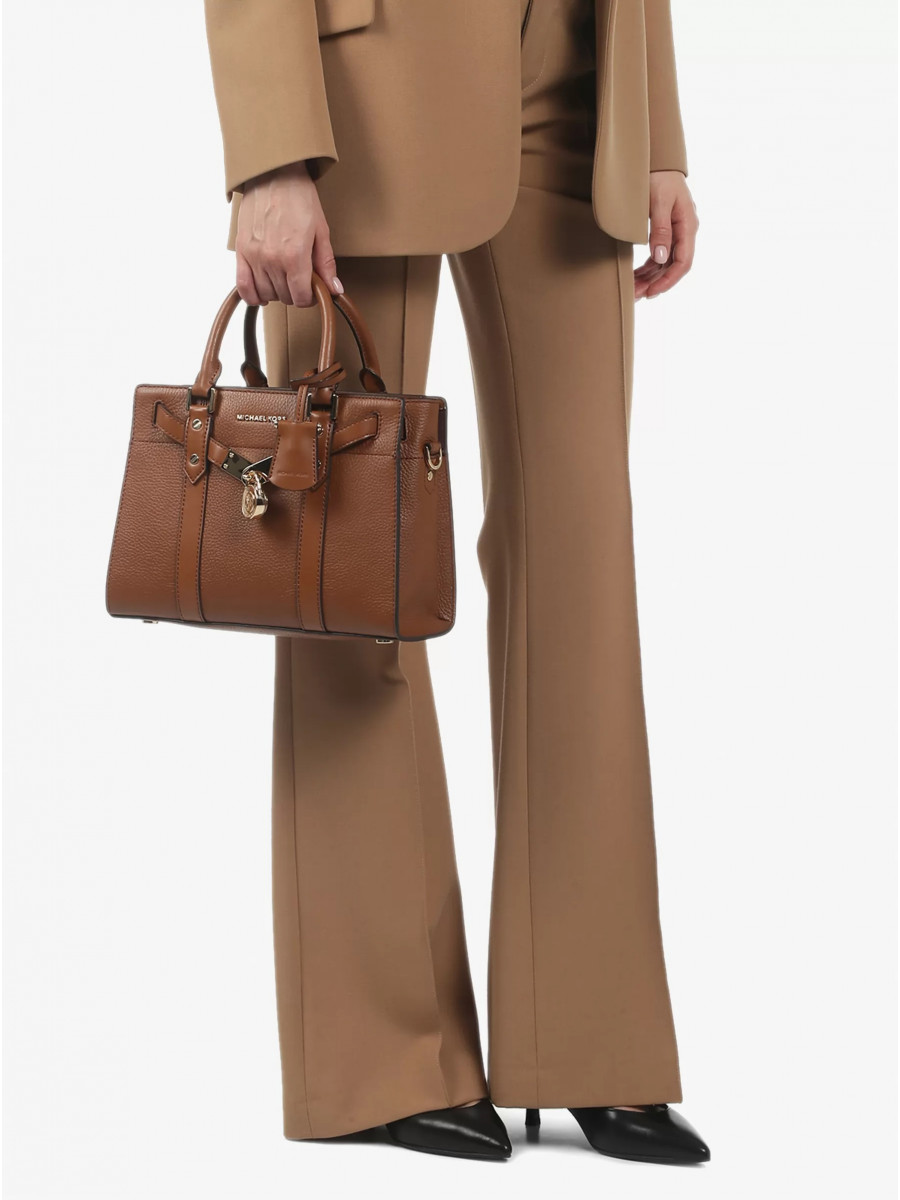 Сумка Michael Kors Nouveau Hamilton 30F9G0HS3L BROWN Medium