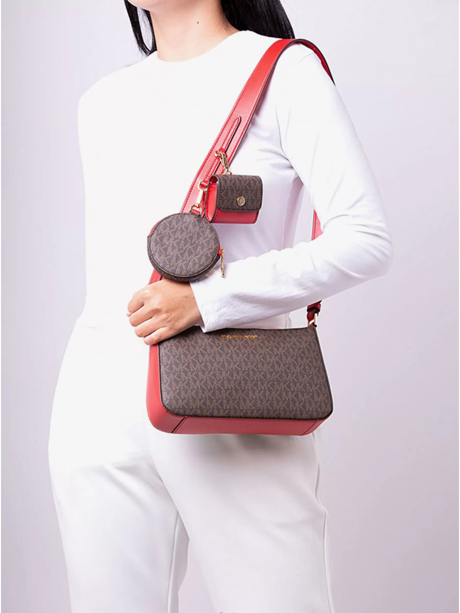 Сумка Michael Kors Jet Set 35S1GTVC3B RED Small