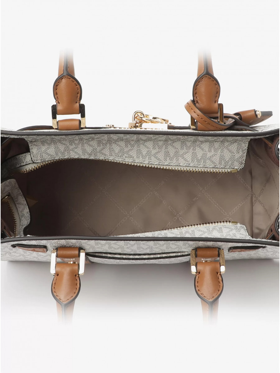 Сумка Michael Kors Nouveau Hamilton 30F9G0HS1B VANILLA ACORN Medium
