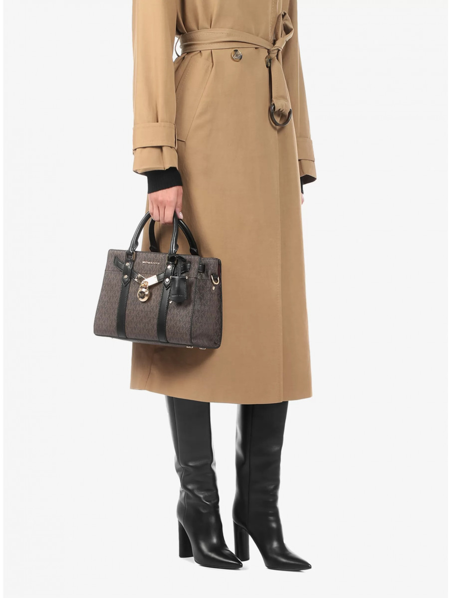 Сумка Michael Kors Nouveau Hamilton 30F9G0HS1B173 BLACK Medium