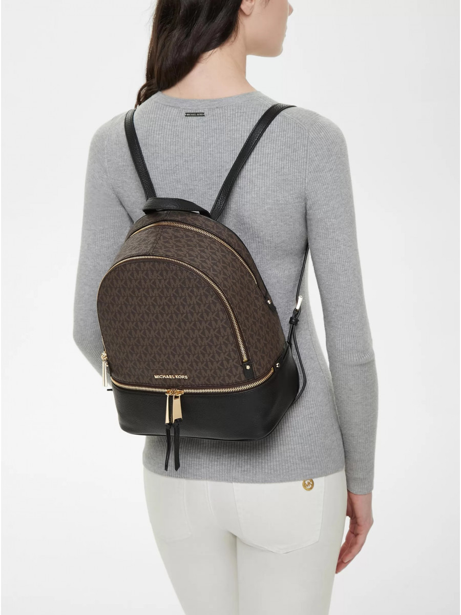 Рюкзак Michael Kors Rhea 30H8GEZB2B BROWN MULTI Medium