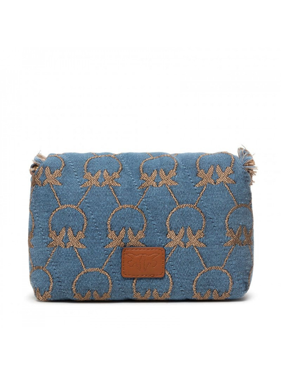Сумка BABY LOVE BAG PUFF DENIM LOGO – light blue